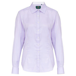 Alan Paine Ladies Bromford Cotton Shirt - lilac